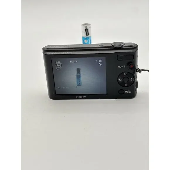 Sony Digital Camera Cybershot DSC-W800 20.1MP Tested Works. No Charger VG Cond